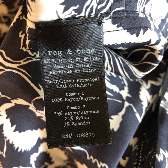 Rag & Bone x Liberty Silk Anita Dress - Picture 6 of 6